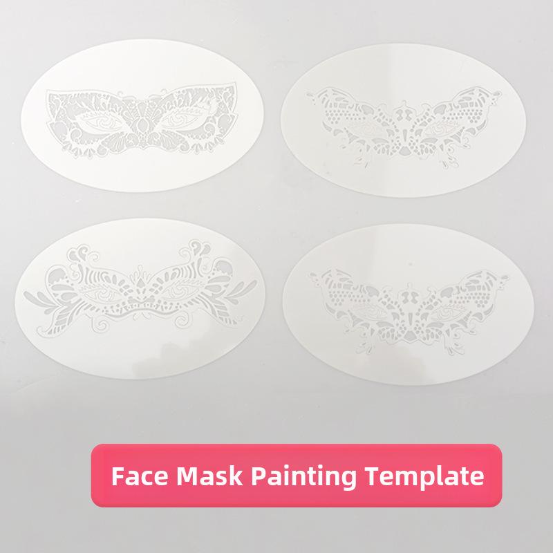 

3D Смываемый набор для рисования на лице для детей - Водорастворимые пигменты для фестивалей и комик-выставок