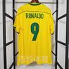Vintage Jersey Football Jersey Classic Shevchenko Brazil AC Ronaldo, Zidane Puyol Jersey