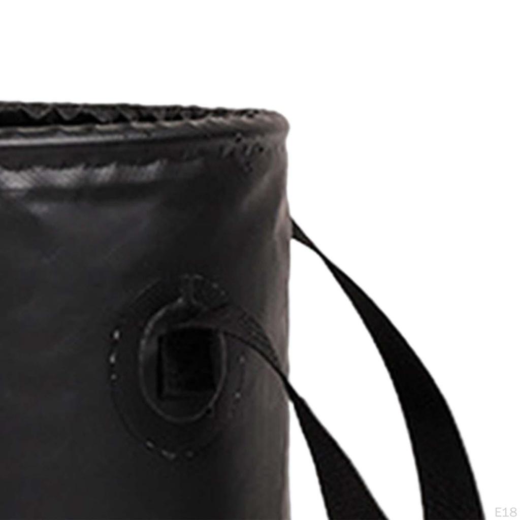 Collapsible Bucket Fishing Leakproof Waterproof Portable Water Container Foldable Wash Basin