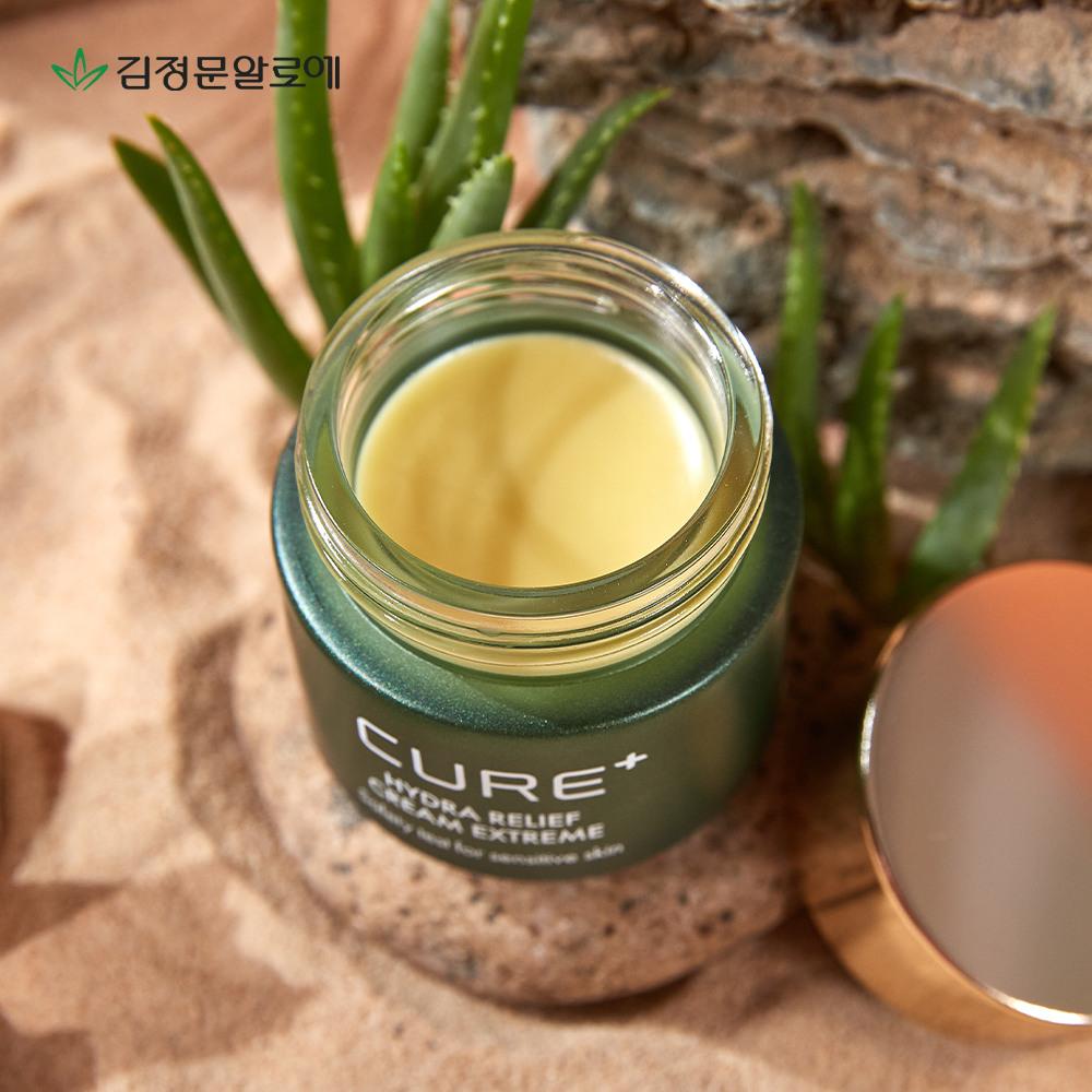 Kim Jeong Moon Aloe Cure Hydra Relief Cream Extreme 50g x 2