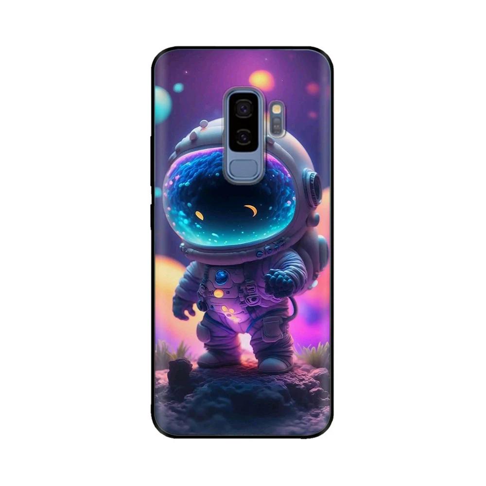 Shockproof Cover For Samsung S9 Case Animals Painted Soft Silicone Back Cover For Samsung Galaxy S9 Plus S9Plus S 9 Phone Cases