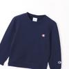 Champion Long Sleeve Crew Neck with Embroidered Size 160 Kids' Sweatshirt, 100% Cotton, USA, Logo, Navy, (CK-T001/CK-Y001/CK-Y001Z)
