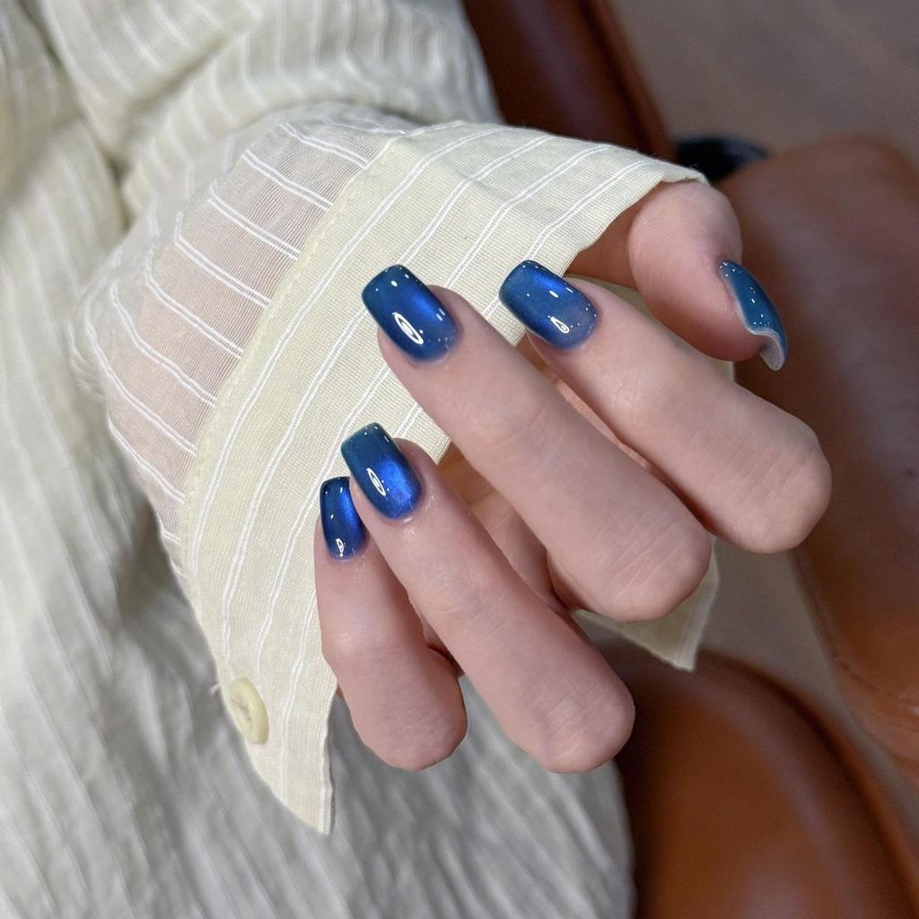 President Hua Little Black Bottle Leveling Gel: Satin Porcelain White Cat Eye & Crystal Whitening Gel Polish, 60 Colors