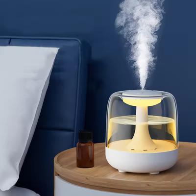 Room Fragrance Diffuser Air Humidifer 7 Colorful Led Light Diffuser 440ML Water Tank High Frequency Atomization Large Sprayer