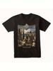 Men's Bolt Thrower Crusade Medieval Warfare T-Shirt - Heavy Metal Band Merch with Vintage Battle Scene Print