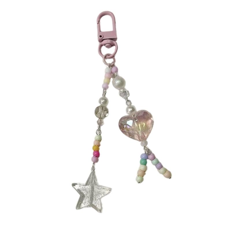 Phone Lanyard Fashionable Keychain Pendant for Mobile Device Eye Catching Keyring Colorful Key Chain Charm Accessory