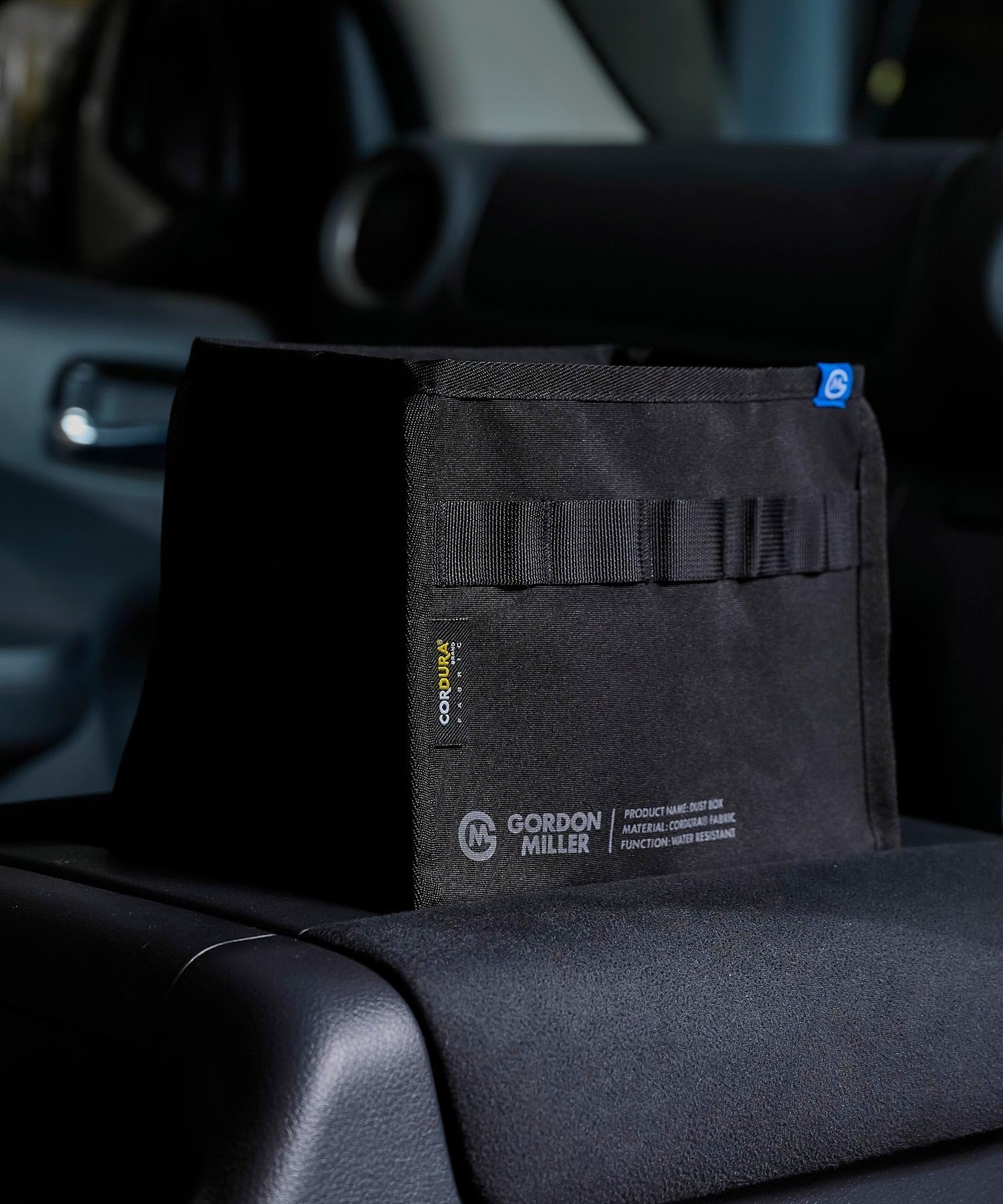 

GORDON MILLER Car Cordura Dustbin, Black, 1646560
