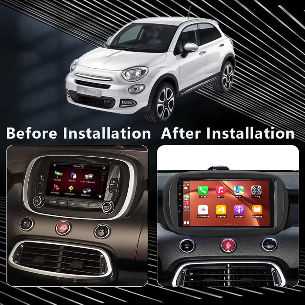 Android Autoradio Für FIAT 500X 2014-2020 Auto Multimedia Video Player Navigation GPS Carplay Autoradio 2Din IPS DSP 4G