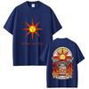 Game Dark Souls Church of The Sun Graphic T-shirt Men Women Fashion Gothic Rock T-shirts Men's Casual Vintage T Shirt