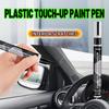 Car Button Touch-Up Pen - Specialized Marker Pen for Repairing and Refurbishing Scratches on Black Plastic Interiors, Steering Wheels, and Dashboards