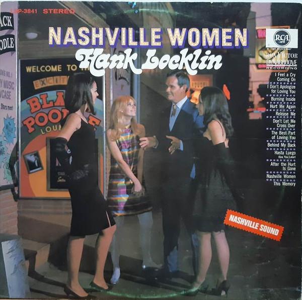 LP Record HANK LOCKLIN - Nashville Women LSP3841 RCA Victor 1967 Germany Country/Folk Used