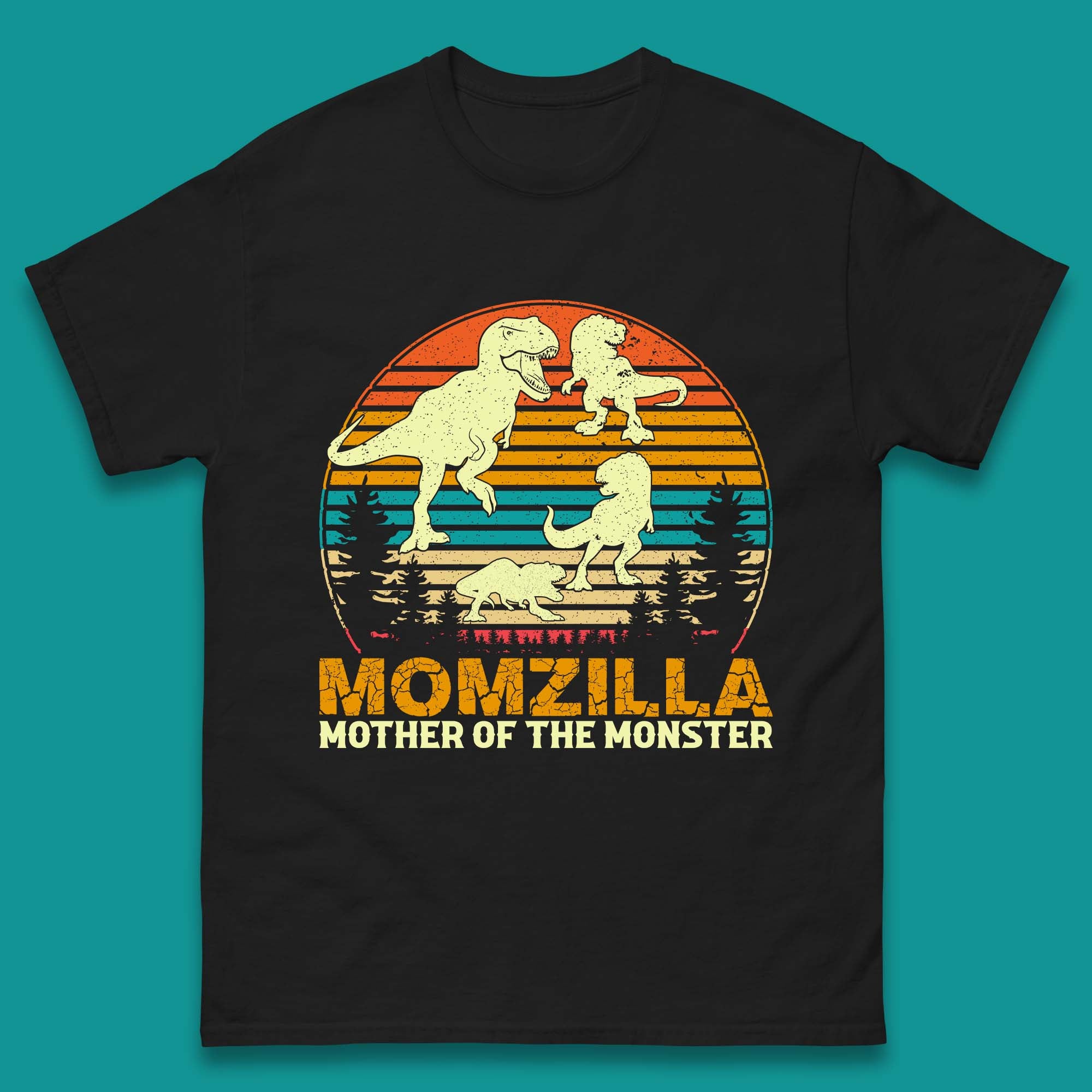 

Momzilla Mother of the Monster Mens T-Shirt Womens Tops Tees 4XL