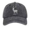 Wild Soul Deer Graphic Washed Baseball Cap, Gift for Nature & Outdoor Lovers