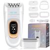 Hatteker Multifunctional Electric Epilator Women Bikini Trimmer Shaver Waterproof 2 in 1 Painless Hair Removal