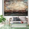 2D Banner 1 Piece, Plain Wood Floor and Vintage Texture - Movable Decoration | Vintage Brick Grain | Wood Floor Effect