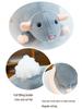 Gray Fancy Rat Plush Doll - Cute Simulation Stuffed Toy & Sleeping Pillow Gift