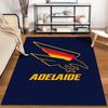 Adelaide Bold Eagle Logo Rug Non-slip Rug Suitable for Living Room and Bedroom Sofas.