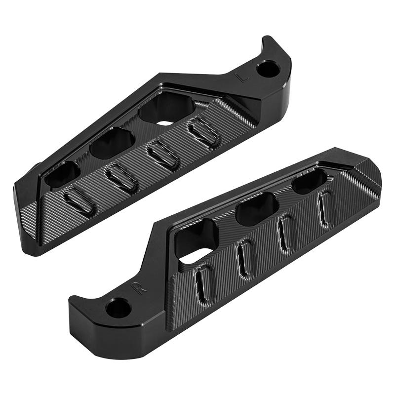 For Zontes G1 125 ZT125 G1 ZT125U ZT 125 U ZT 310X ZT310R Motorcycle Accessories Rear Pedal Passenger Footrest Pegs Foot Plate