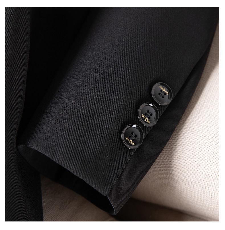 Women's 2025 Autumn Casual Blazer: Professional Spring/Autumn Fashion Design with Back Slit