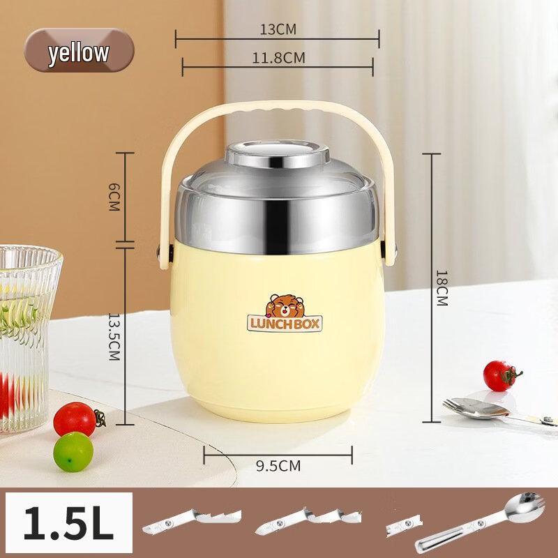 

304 Stainless Steel Portable Insulated Lunch Box