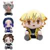 Demon Slayer Blade pluche pop, cartoon, kawaii anime Tanjiro, zacht en veilig voor kinderen, geweldig cadeau.
