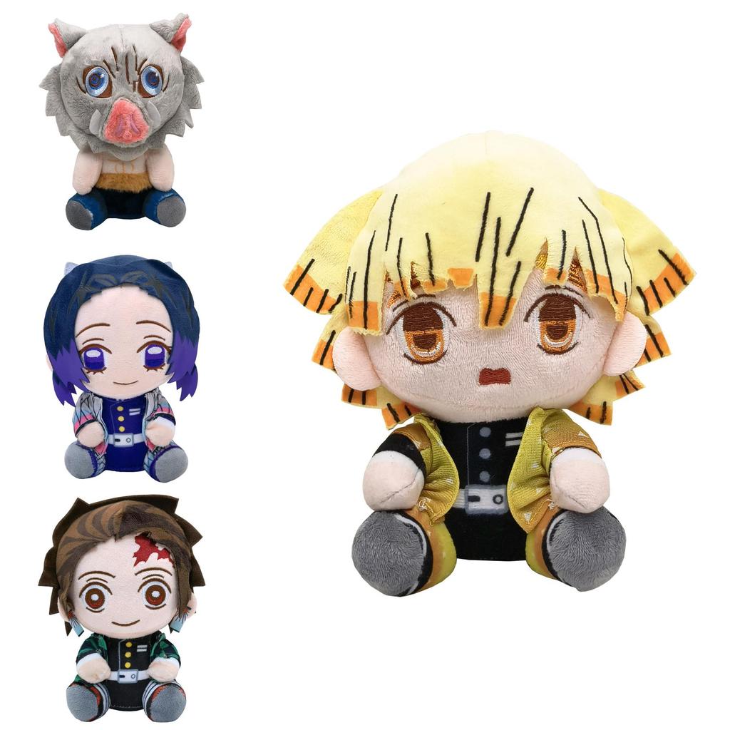 Demon Slayer Blade pluche pop, cartoon, kawaii anime Tanjiro, zacht en veilig voor kinderen, geweldig cadeau.