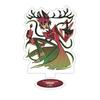 Anime Peripherals 15CM Acrylic Stand Velvet Alastor Vox Valentino Lucifer Adam The Exorcist Desktop Ornament Festival Gift