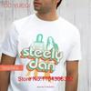 Steely Dan Weißes T-Shirt J37695 Vintage Vielseitig Grafik Mode Atmungsaktiv Leicht Lässig Dehnbar Streetwear