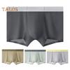 Pánské boxerky, elastické, s dlouhým pasem, prodyšné, pohodlné, slipy, ledově hedvábné, bezešvé, tenké