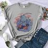 Fullmetal Alchemist T Shirt Girl Japan Cheap Aesthetic 80s Harajuku Top Tees Gothic Korean Fashion Party Retro