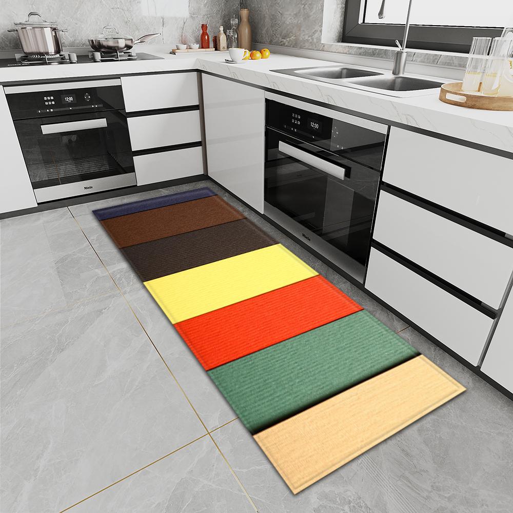 Home corridor porch door mat bedroom bedside living room carpet bathroom door absorbent non-slip mat