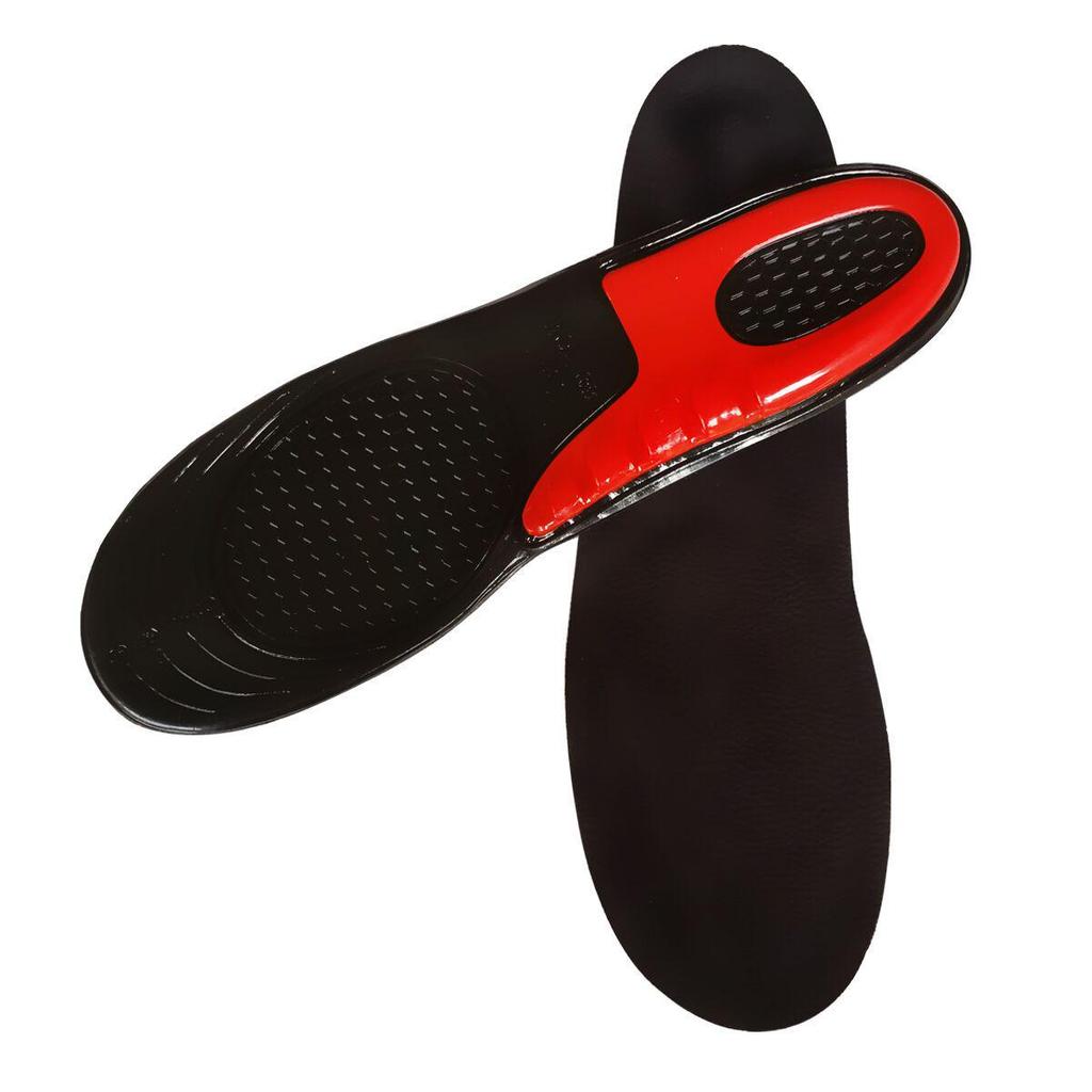 Enhanced Silicone Shock-Absorbing Sports Insoles for Men & Women