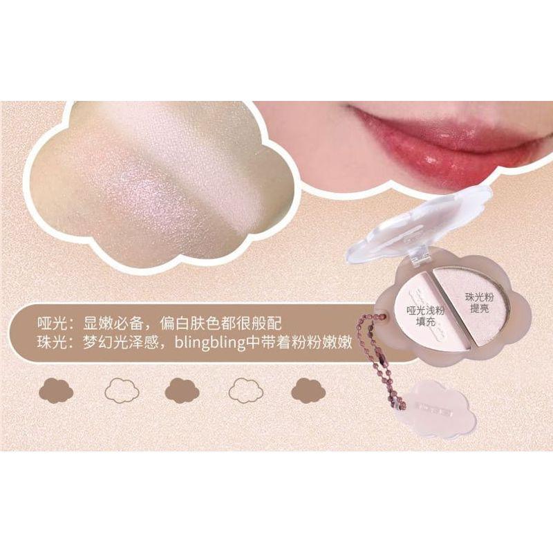 Kaxier - Cloud Keychain Highlighter Palette - 6 Colors