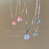 2025 Exquisite Women's Cat's Eye Pendant Necklace - Light Luxury Clavicle Chain