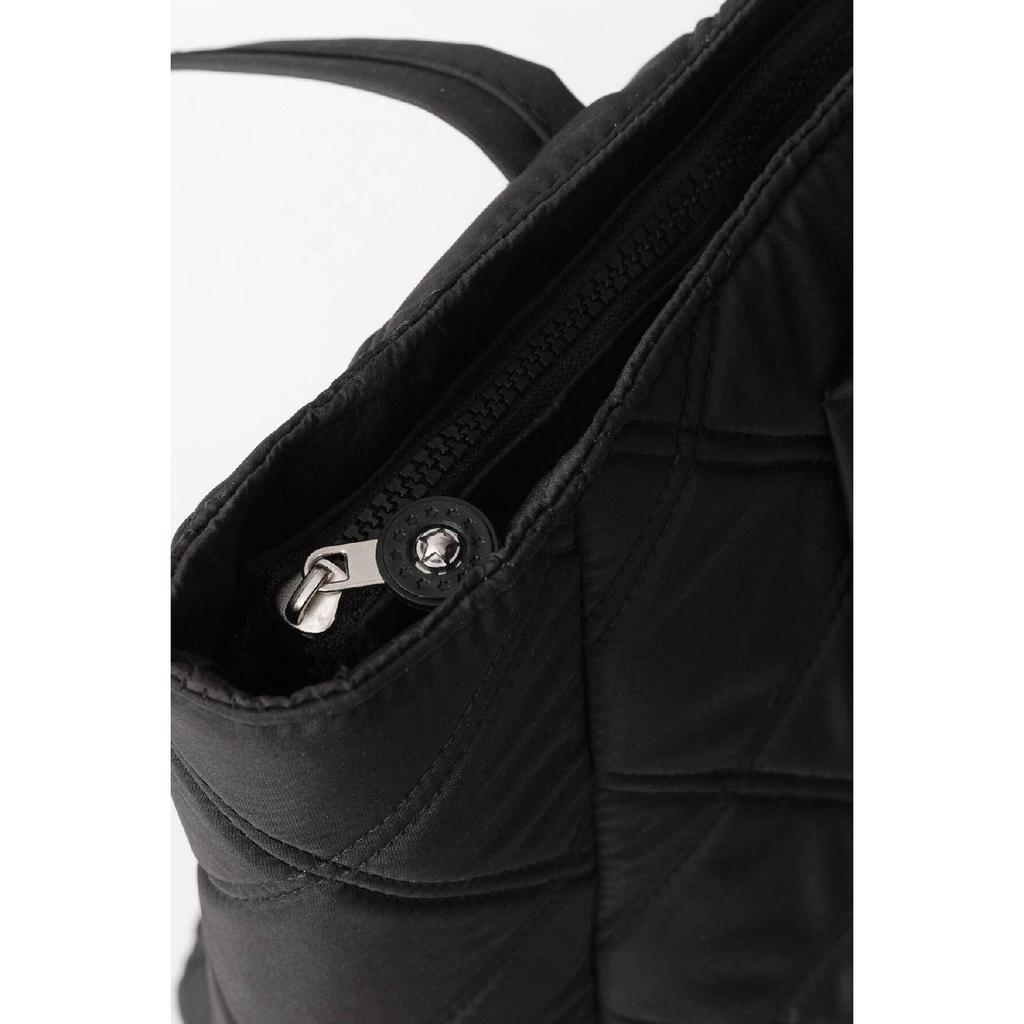 Gesteppte Schultertasche mit Riemen 1014-g5