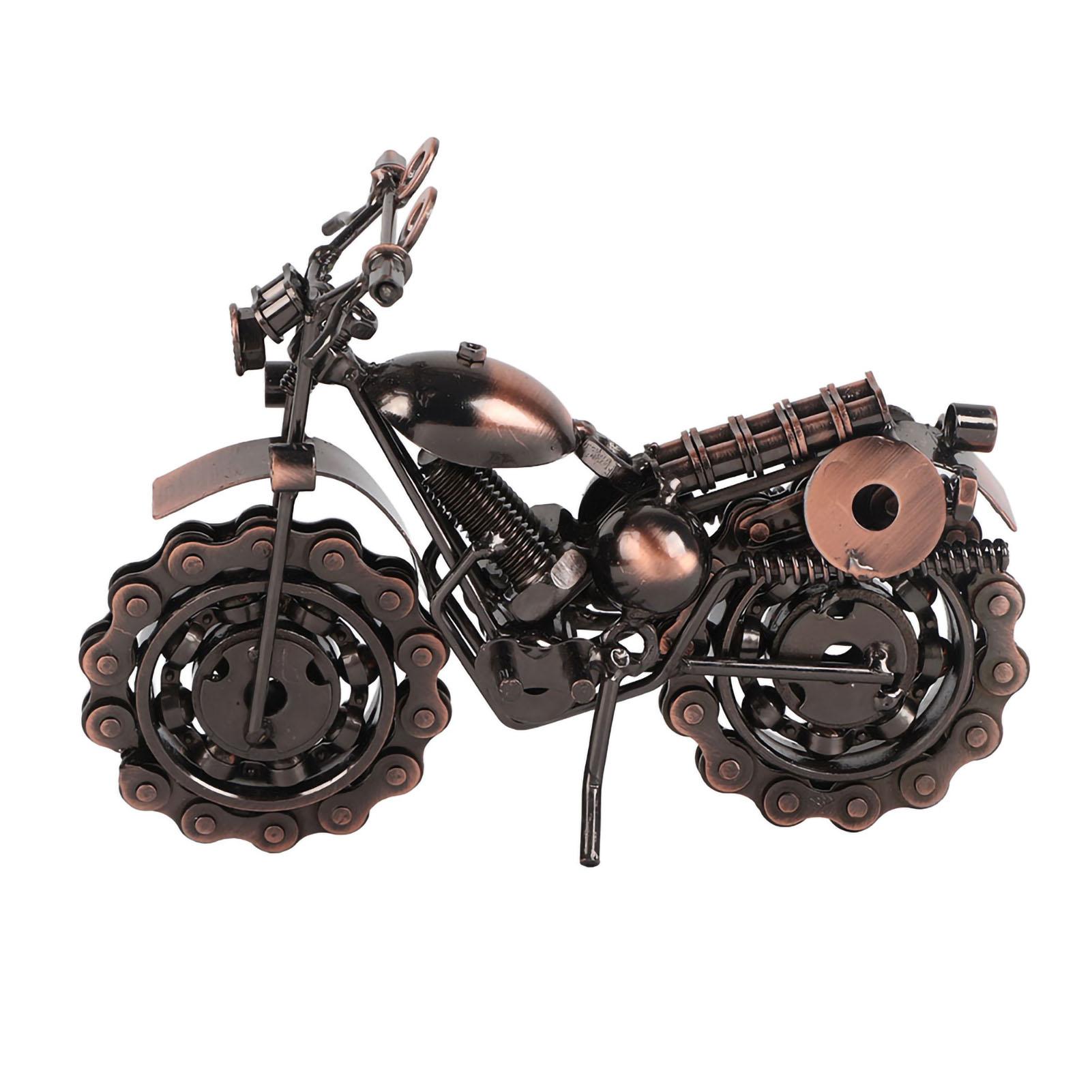 

Motorcycle Model, Vintage Metal and Iron Home Decor Collection, with Bronze , for Bedroom, , Cafe, Wedding Party Gift