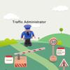 16Pcs/Set Wooden Street Road Traffic Signs Model Block Educational Kids Toy