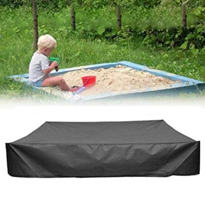 Cubierta Impermeable Plegable Resistente a los Rayos UV Antipolvo Cierre de Cremallera Niños Playa Jugar Caja de Arena Paño de Protección