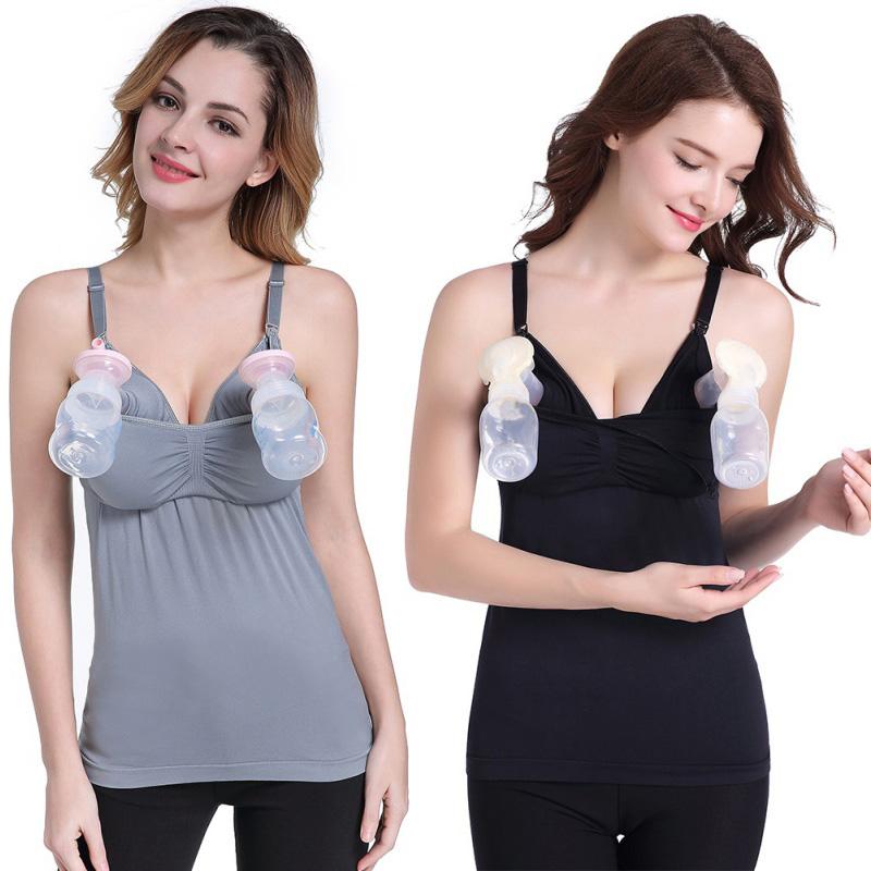 

Жіночий бюстгальтер для годування з молоковідсмоктувачем Hands Free XXL