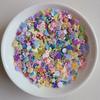 Hot Selling 500g Valentine's Day Hot Clay Slices Lovely Heart Bat Flowers Sequins Polymer Clay Sprinkles for Nail Art Supplier