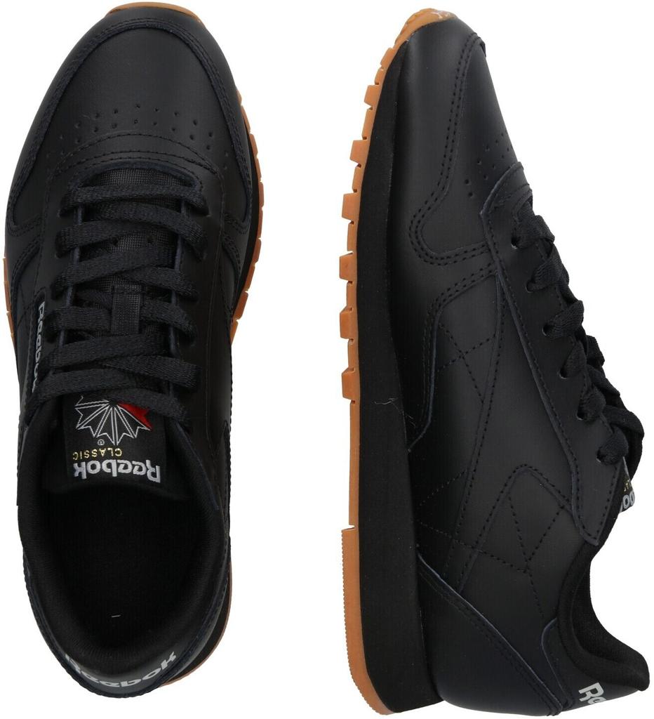 Кроссовки Reebok Classic Leather Women core black/pure grey 5/reebok rubber gum-03