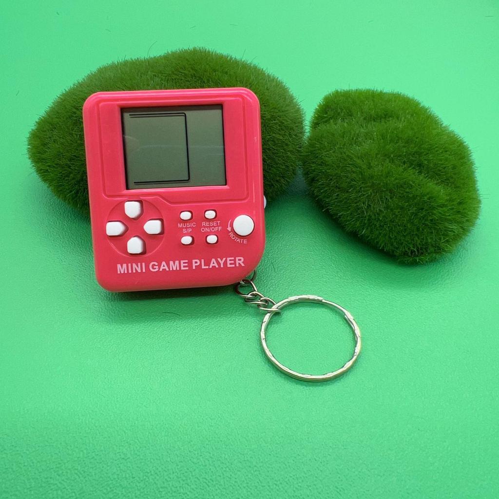 Mini Tetris Handheld Game Console Keychain
