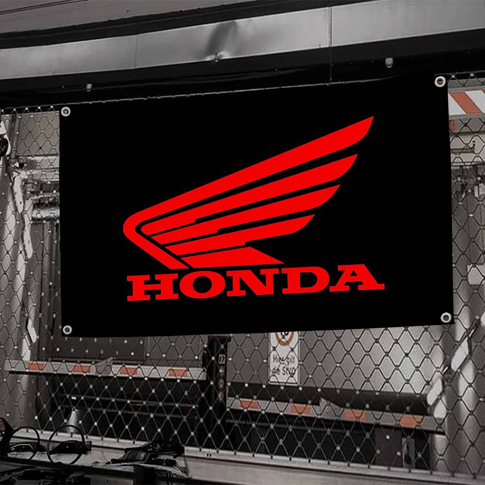 

Car and Motorcycle Decorative Flags for Honda Art Picnic Parties Home Hanging, Camping Outdoor Party Banners (as the picture,50x70cm)