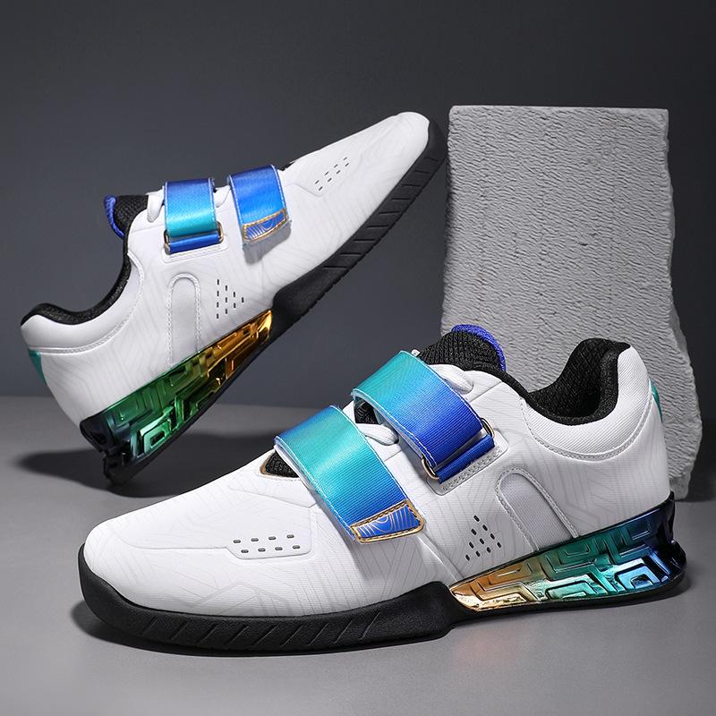Professionelle Kniebeugen-Kreuzheben-Schuhe Herren Gewichtheberschuhe Nationalmannschaft Indoor-Fitness Harte Sohle Unterstützung Krafttrainingsschuhe Damen