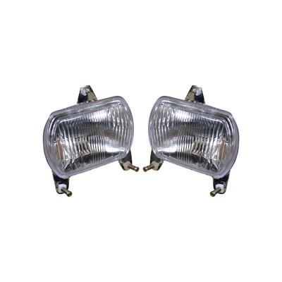APSMOTIV Traktorleuchten Scheinwerfer-Set mit 12V-Glühbirnen Geeignet für Ford Traktoren New Holland Traktor TD60 TD70 TD80 TD90 TD95