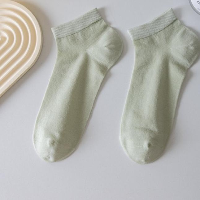 

Женские летние тонкие влагопоглощающие дышащие носки-подследники без косточек с лунным принтом 1 pair зелёный