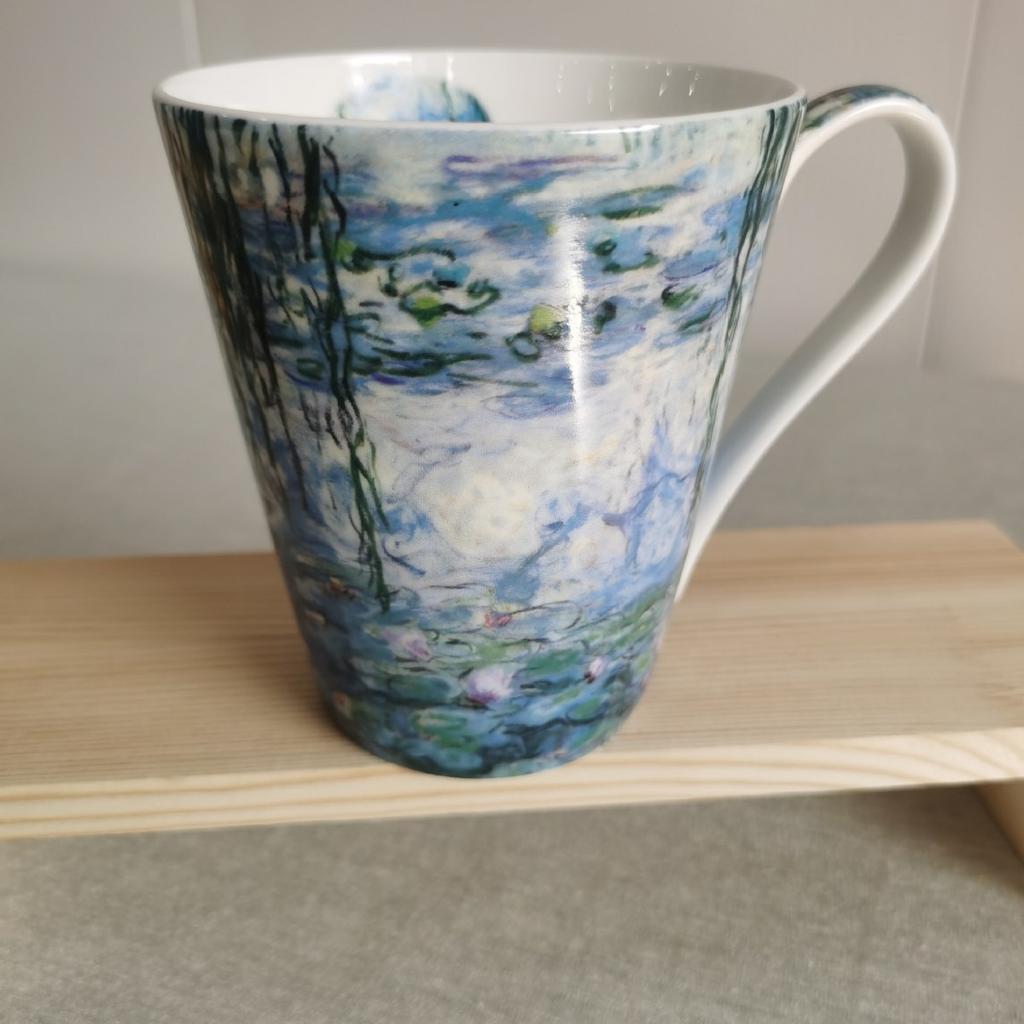Van Gogh Monet Coffee Cup European Style Small Luxury Mug Ceramic Office Cup Gift Souvenir