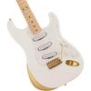 Fender Japanese Electric Guitar Ken Stratocaster® Experiment #1, Maple Fingerboard, Original Whit...