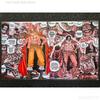 OPCG One Piece Playmat Luffy Law Zoro Ace Perona Trading Card Game Mat Dedicated Card Play Against Table Mat