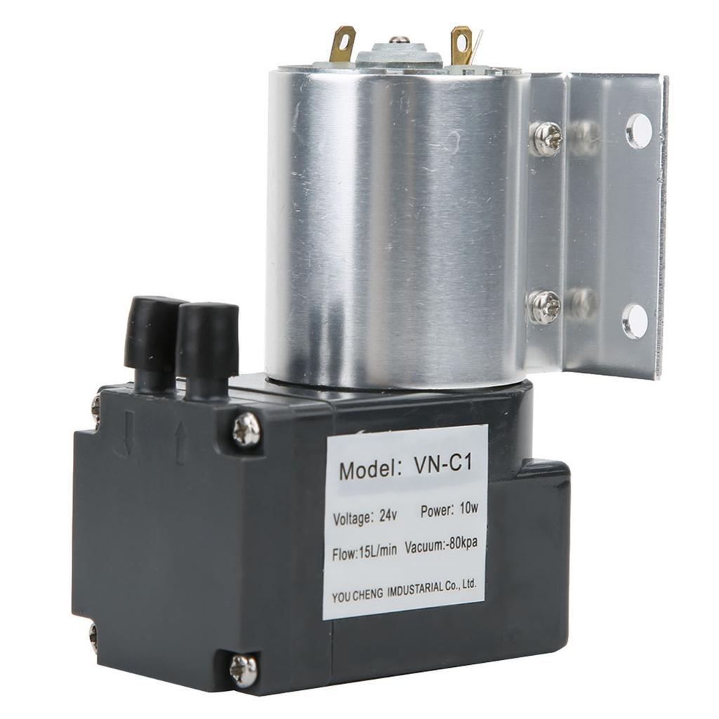 Gas Analysis Pump Accessories Vacuum Pump Vacuum Suction Pump Negative Pressure with Stand ‑80kpa 10W DC24V/DC12V Suction Pump